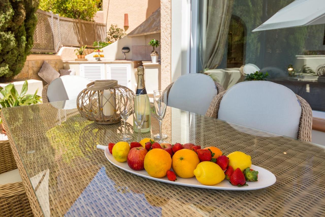 Luxury Meerblick Villa Buena Vista in Santa Ponsa Exterior foto