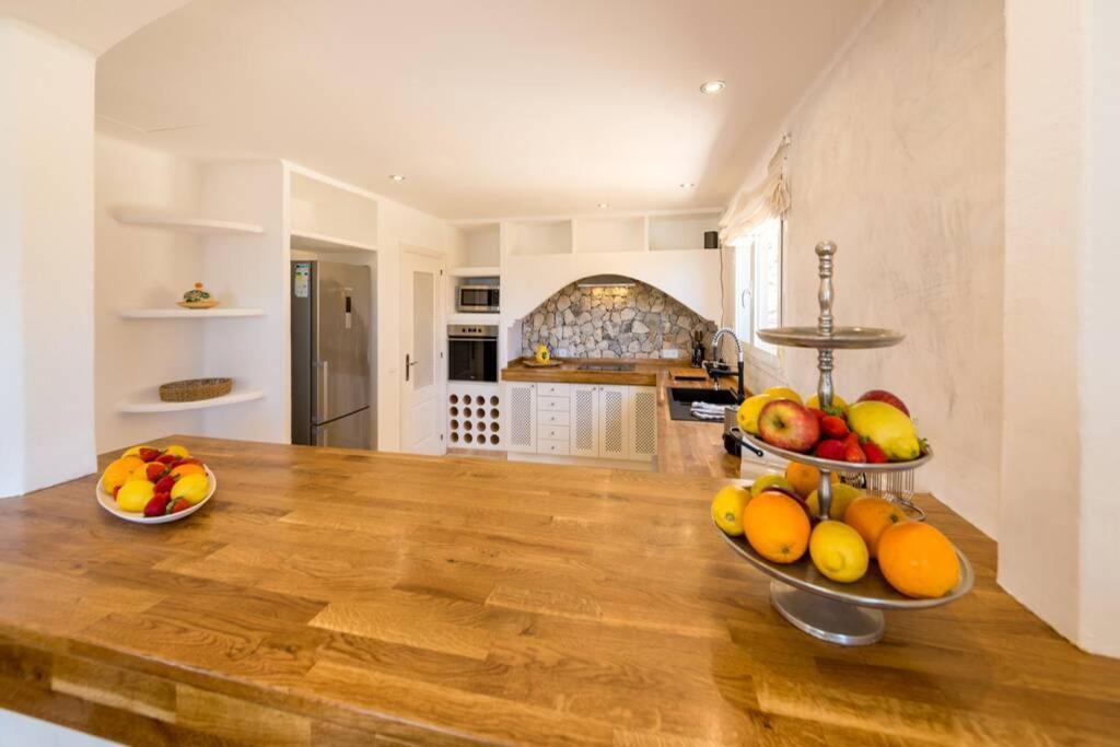 Luxury Meerblick Villa Buena Vista in Santa Ponsa Exterior foto